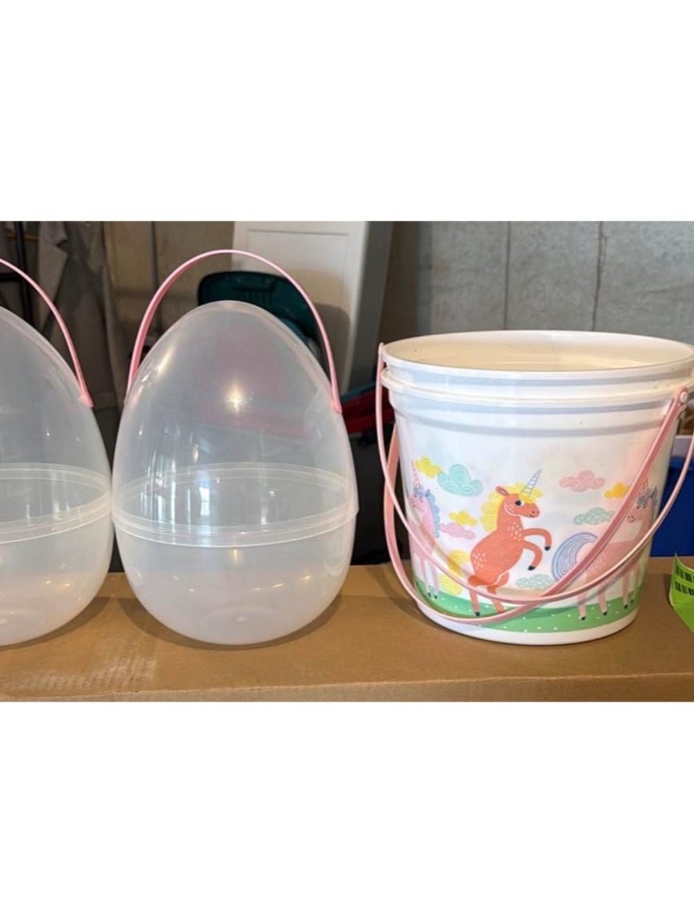 Large clear easter eggs - Picture 2 of 2